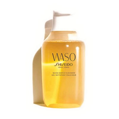 козметика,за,почистване,shiseido,waso,quick,gentle,150ml,cleanser,lotion,clear