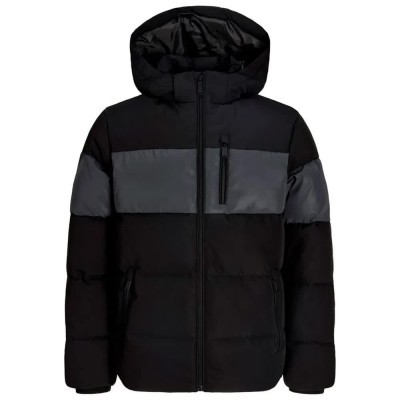 яке,мъжки,якета,дамски,якета,и,палта,jack,&,jones,becks,reflective,jacket,black,(black,reflective)