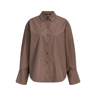 карирана,риза,дамски,ризи,мъжки,ризи,jack,&,jones,bells,rlx,jjxx,long,sleeve,shirt,brown,(demitasse,check)
