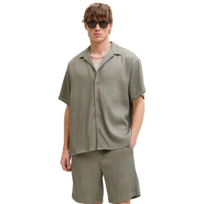 риза,с,къс,ръкав,дамски,ризи,мъжки,ризи,jack,&,jones,harrison,resort,short,sleeve,shirt,green,(dusty,olive)