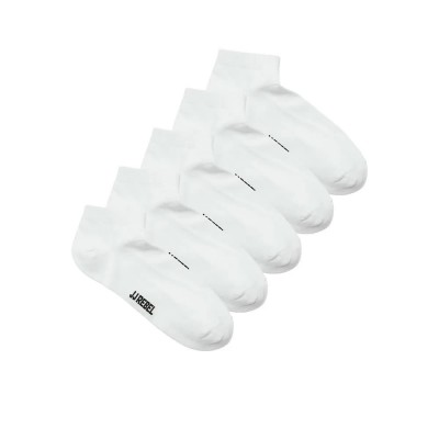 чорапи,мъжки,чорапи,дамски,чорапи,jack,&,jones,rebel,logo,socks,5,units,white,(white,w,white)