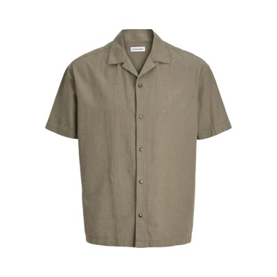 риза,с,къс,ръкав,дамски,ризи,мъжки,ризи,jack,&,jones,summer,linen,blend,resort,short,sleeve,shirt,green,(dusty,olive)