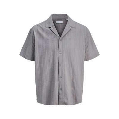 риза,с,къс,ръкав,дамски,ризи,мъжки,ризи,jack,&,jones,tyson,resort,short,sleeve,shirt,grey,(weathervane)