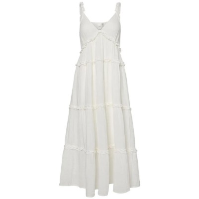 рокля,дамски,поли,и,рокли,yas,anina,sleeveless,midi,dress,white,(star,white)