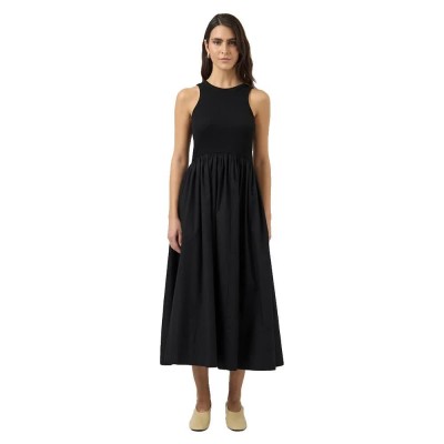 рокля,дамски,поли,и,рокли,yas,miri,sleeveless,long,dress,black,(black)