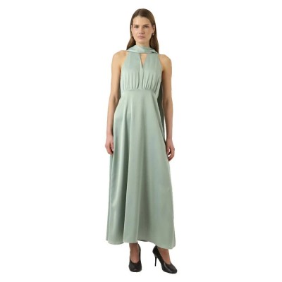 рокля,дамски,поли,и,рокли,yas,thea,sleeveless,long,dress,green,(green,milieu)