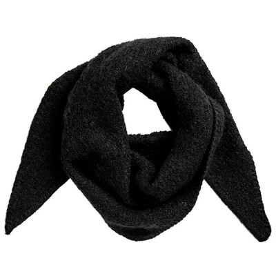 шал,ръкавици,шапки,и,шалове,pieces,pyron,mini,scarf,black,(black)