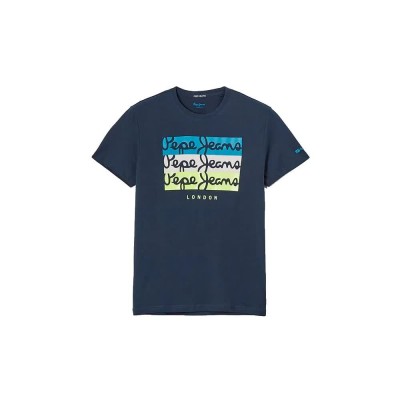 тениска,мъжки,тениски,дамски,тениски,pepe,jeans,abaden,short,sleeve,t,shirt,blue,(blue)