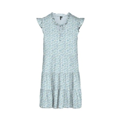 рокля,дамски,поли,и,рокли,vero,moda,alba,short,sleeve,short,dress,blue,(snow,white,blue,brooke)