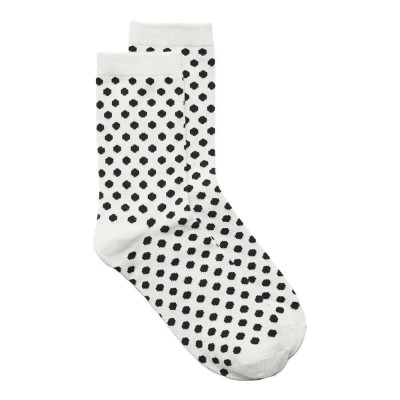 чорапи,мъжки,чорапи,дамски,чорапи,vero,moda,hooray,socks,white,(cloud,dancer,small,dots,black)