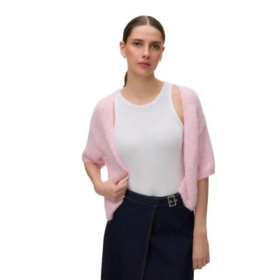 жилетка,мъжки,пуловери,дамски,пуловери,vero,moda,maybe,2,4,open,knit,cardigan,pink,(parfait,pink)