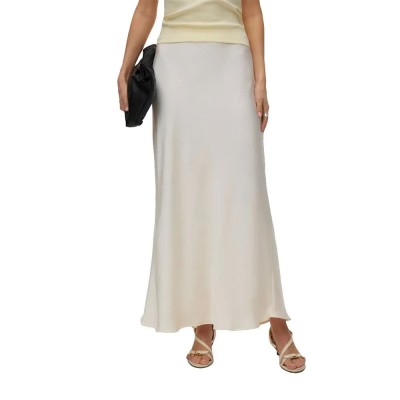 пола,дамски,поли,и,рокли,vero,moda,miro,high,waist,long,skirt,beige,(gardenia)