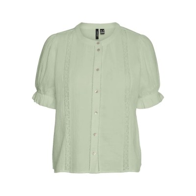 дамски,блузи,vero,moda,natali,2,4,lace,short,sleeve,blouse,green,(fog,green)