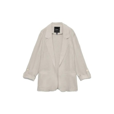 сако,дамски,сака,vero,moda,rosie,3,4,loose,blazer,beige,(moonbeam)