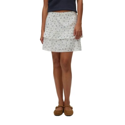 пола,дамски,поли,и,рокли,vero,moda,trine,short,skirt,white,(snow,white,marguerite,blue,jasper)