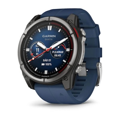 часовник,часовници,garmin,quatix,8,51,mm,amoled,sapphire,watch,refurbished,blue,(blue)