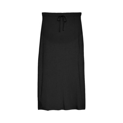 пола,дамски,поли,и,рокли,mamalicious,mava,maternity,high,waist,midi,skirt,black,(black)