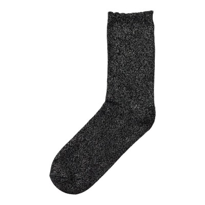 чорапи,мъжки,чорапи,дамски,чорапи,name,it,glitter,long,socks,black,(black)