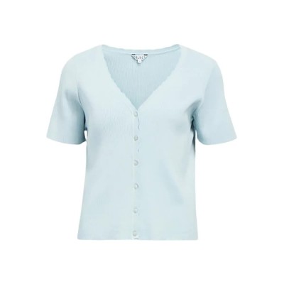 жилетка,мъжки,пуловери,дамски,пуловери,object,kelly,v,neck,knit,cardigan,blue,(winter,sky)