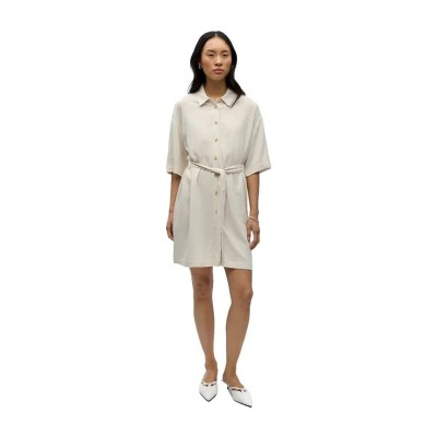рокля,дамски,поли,и,рокли,object,sanne,2,4,short,sleeve,short,dress,beige,(sandshell)