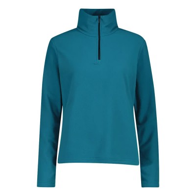 блуза,дамски,блузи,cmp,31g3656,half,zip,sweatshirt,blue,(basic,turquoise)