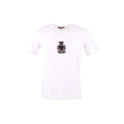 тениска,мъжки,тениски,дамски,тениски,dolce,&,gabbana,746071,short,sleeve,t,shirt,white,(white)