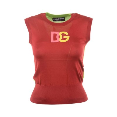 блуза,мъжки,пуловери,дамски,пуловери,dolce,&,gabbana,746889,sleeveless,sweater,red,(brown)