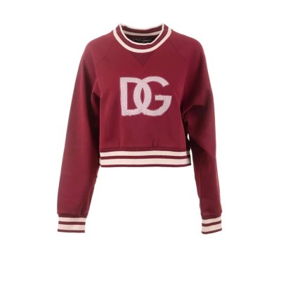 блуза,дамски,блузи,dolce,&,gabbana,exclusive,saks,fith,avenue,sweatshirt,red,(brown)