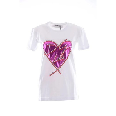 тениска,мъжки,тениски,дамски,тениски,dolce,&,gabbana,heart,short,sleeve,t,shirt,white,(white)