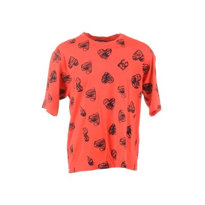тениска,мъжки,тениски,дамски,тениски,dolce,&,gabbana,hearts,short,sleeve,t,shirt,orange,(orange)