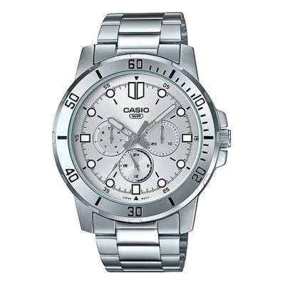 часовник,часовници,casio,mtpvd300d7eud,45mm,3atm,quartz,analogical,watch,silver,(grey,grey,mineral)