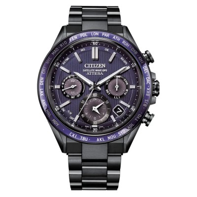 часовник,часовници,citizen,cc4059,64l,44.60mm,10atm,solar,quartz,analogical,watch,purple,(black,purple,sapphire)