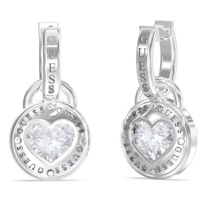 бижутерия,guess,rolling,hearts,jube03351jwrh,earrings,silver,(silver)
