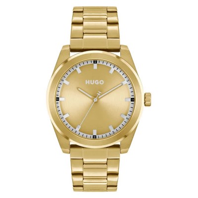 часовник,часовници,hugo,1530354,42mm,5atm,quartz,analogical,watch,golden,(golden,golden,mineral)