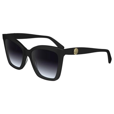 слънчеви,очила,слънчеви,очила,longchamp,lo742s,n,001,woman,sunglasses,black,(black)