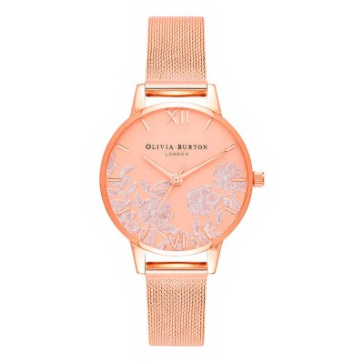 часовник,часовници,olivia,burton,ob16mv77,30mm,quartz,analogical,woman,watch,orange,(pink,multicolor,mineral)