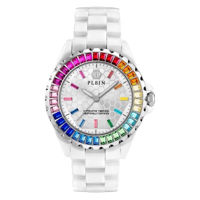 часовник,часовници,philipp,plein,pwppa0124,38mm,5atm,quartz,analogical,woman,watch,silver,(white,white,mineral)