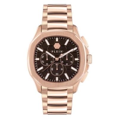 часовник,часовници,philipp,plein,pwsaa0623,44mm,5atm,quartz,analogical,watch,golden,(pink,brown,mineral)