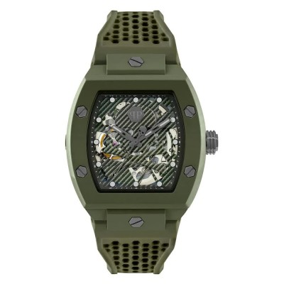 часовник,часовници,philipp,plein,pwvba0223,44mm,5atm,automatic,analogical,watch,green,(green,green,mineral)