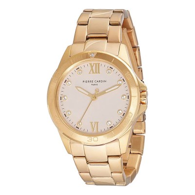 часовник,часовници,pierre,cardin,cf.1009.mg,34mm,3atm,quartz,analogical,woman,watch,golden,(golden,grey,mineral)