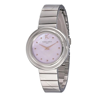 часовник,часовници,pierre,cardin,cf.1010.ms.2,32mm,3atm,quartz,analogical,woman,watch,silver,(grey,pink,mineral)