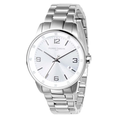 часовник,часовници,pierre,cardin,cmr.0006,40mm,3atm,quartz,analogical,watch,silver,(grey,white,mineral)