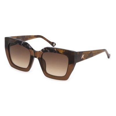 слънчеви,очила,слънчеви,очила,yalea,sya053v5107ay,woman,sunglasses,brown,(brown,green)
