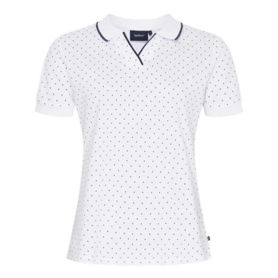 дамски,блузи,с,яка,мъжки,блузи,с,яка,sea,ranch,dotty,short,sleeve,polo,white,(white)