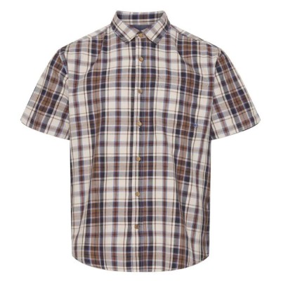 карирана,риза,дамски,ризи,мъжки,ризи,sea,ranch,sandy,short,sleeve,shirt,brown,(brown,check)