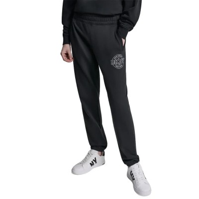 панталони,мъжки,панталони,дамски,панталони,dkny,collegiate,medallion,logo,high,waist,pants,black,(black)
