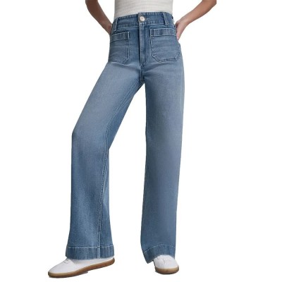 дънки,мъжки,панталони,дамски,панталони,dkny,dw2100220,high,waist,jeans,blue,(baxter)