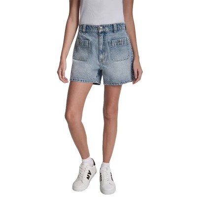 къси,панталони,мъжки,панталони,дамски,панталони,dkny,dw2100223,high,waist,shorts,blue,(king)