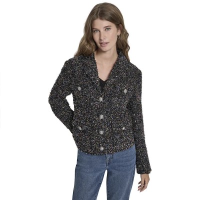 яке,мъжки,якета,дамски,якета,и,палта,dkny,dw4000288,jacket,grey,(black,silver)