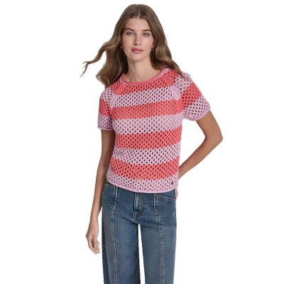 блуза,мъжки,пуловери,дамски,пуловери,dkny,dw7000657,sweater,pink,(pink,lavender,sunkissed)